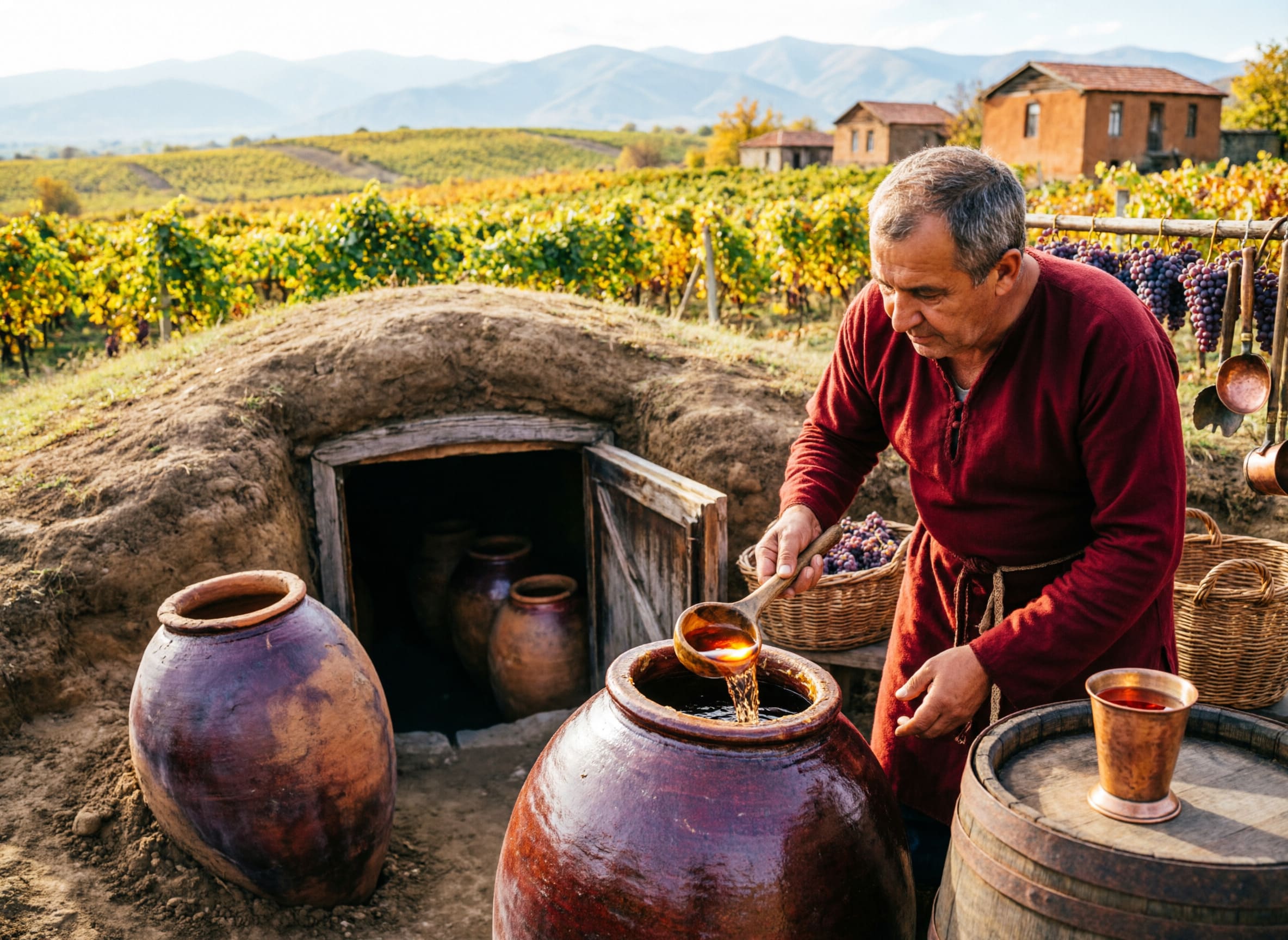 кахетия, квеври, вино